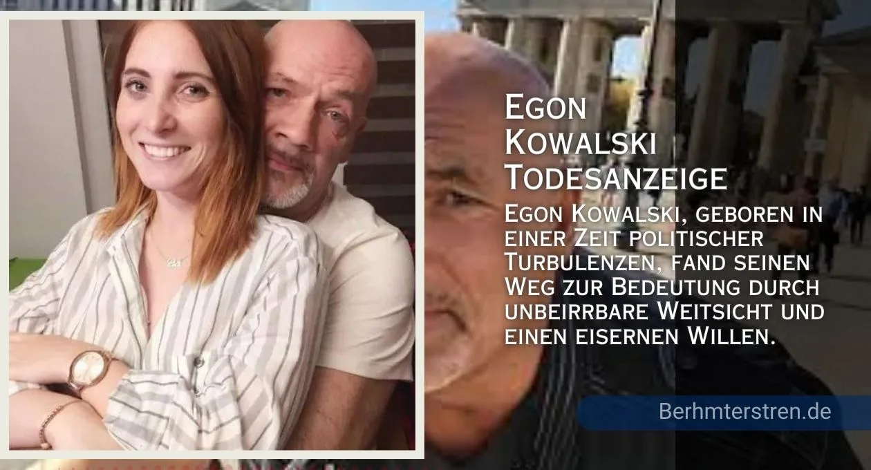 Egon Kowalski Todesanzeige